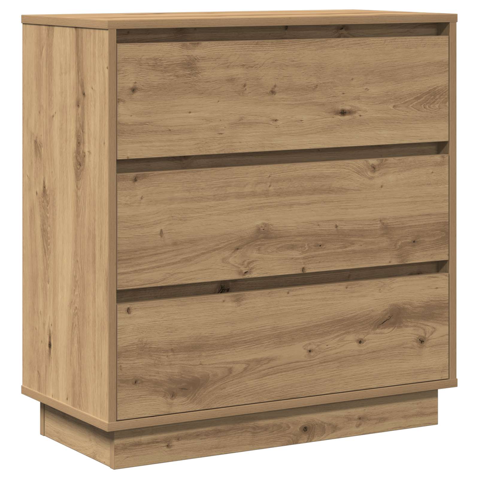 vidaXL Szafka Nocna z szufladą Dąb rzemieślniczy 71 x 34,5 x 75 cm