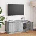 vidaXL Szafka pod telewizor Szary Sonoma 100 x 38 x 49 cm