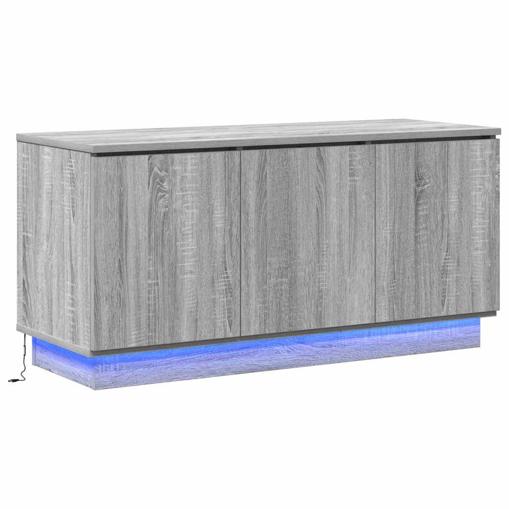 vidaXL Szafka pod telewizor Szary Sonoma 100 x 38 x 49 cm