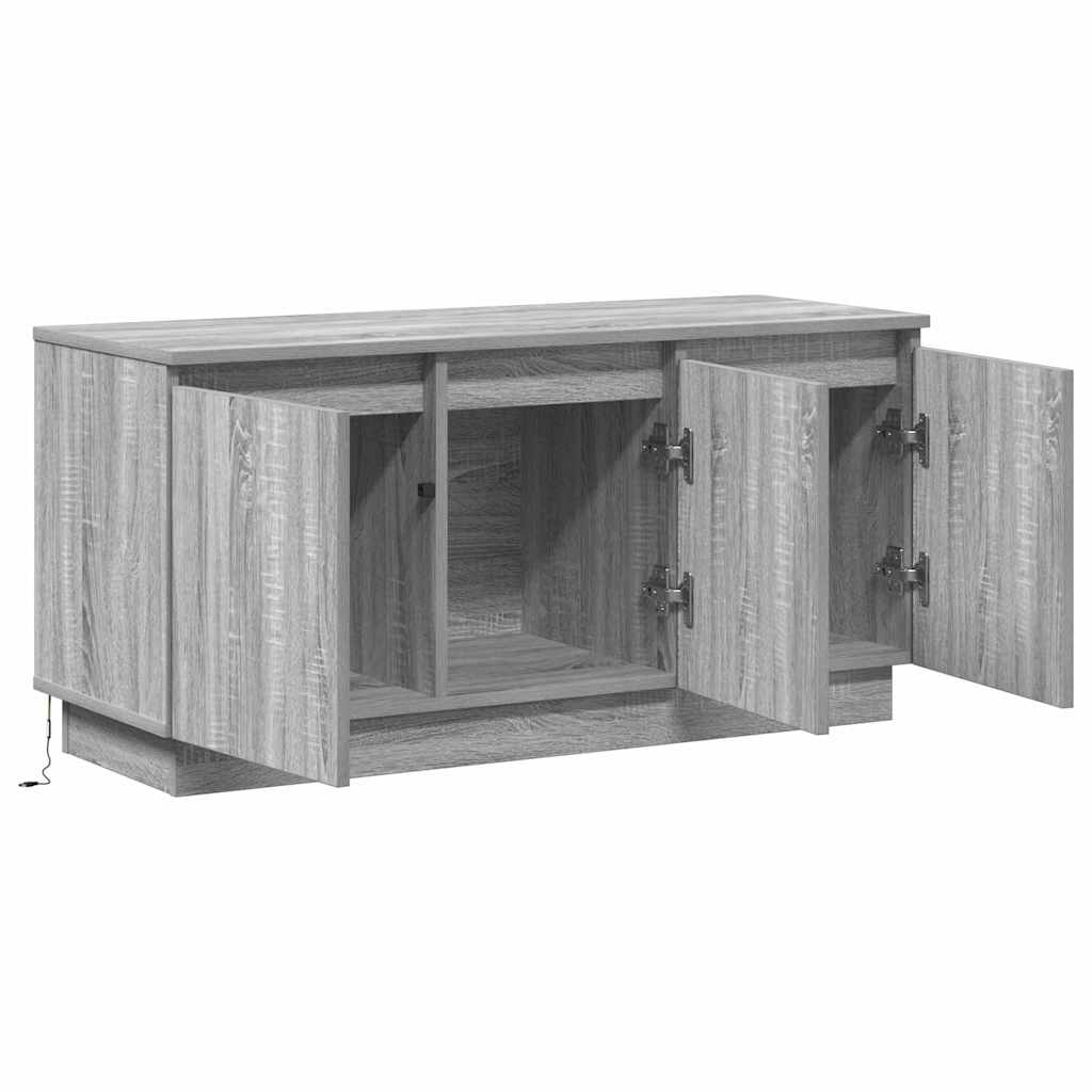 vidaXL Szafka pod telewizor Szary Sonoma 100 x 38 x 49 cm