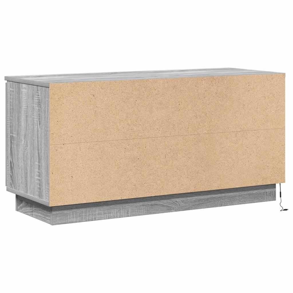 vidaXL Szafka pod telewizor Szary Sonoma 100 x 38 x 49 cm