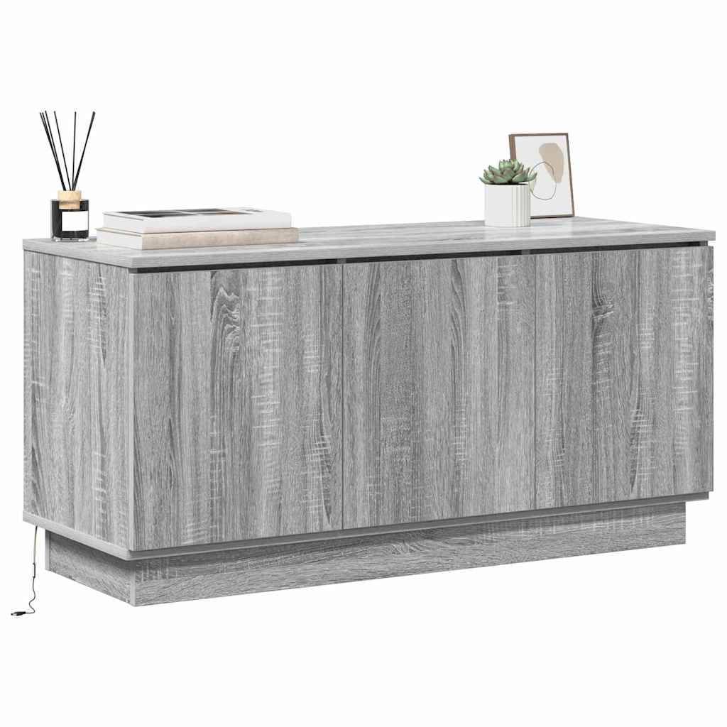vidaXL Szafka pod telewizor Szary Sonoma 100 x 38 x 49 cm