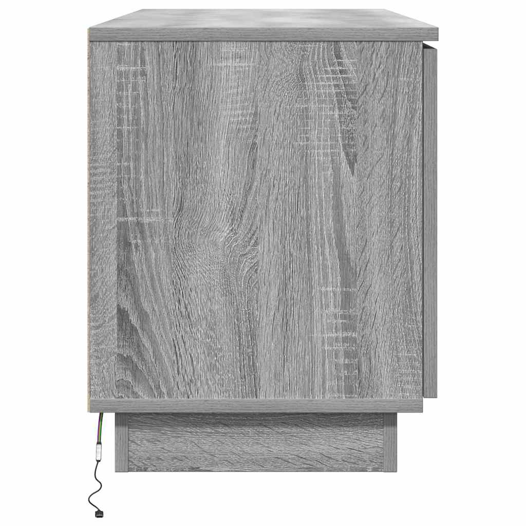 vidaXL Szafka pod telewizor Szary Sonoma 100 x 38 x 49 cm