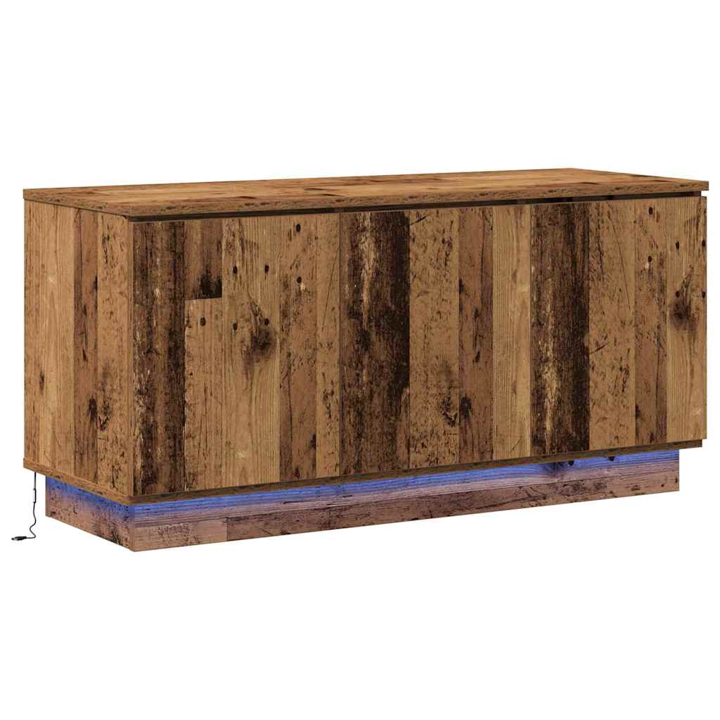 vidaXL Szafka pod telewizor Stare drewno 100 x 38 x 49 cm
