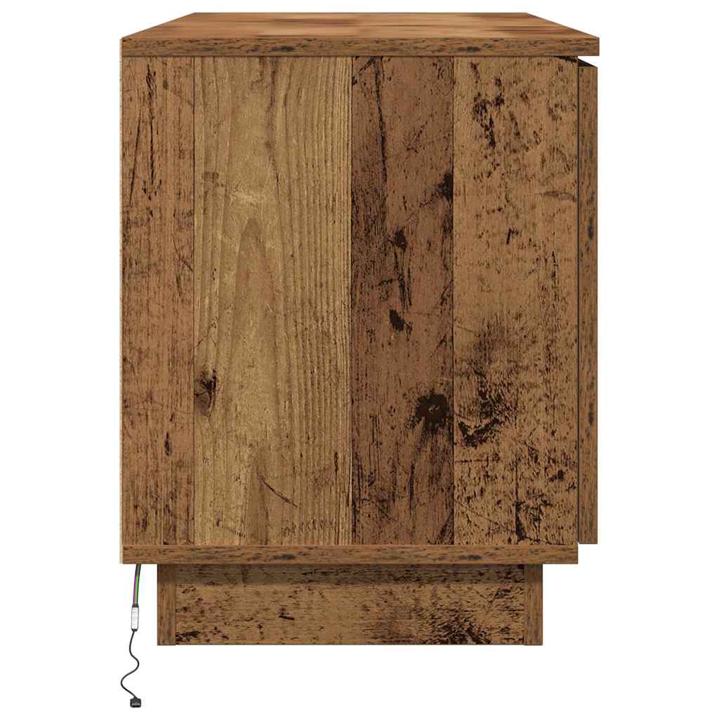 vidaXL Szafka pod telewizor Stare drewno 100 x 38 x 49 cm
