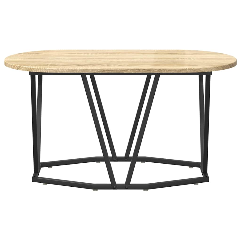 vidaXL Stolik kawowy Dąb Sonoma 80 x 40 x 40.5 cm