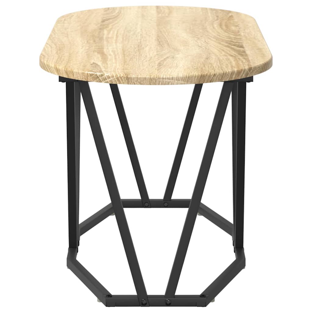 vidaXL Stolik kawowy Dąb Sonoma 80 x 40 x 40.5 cm