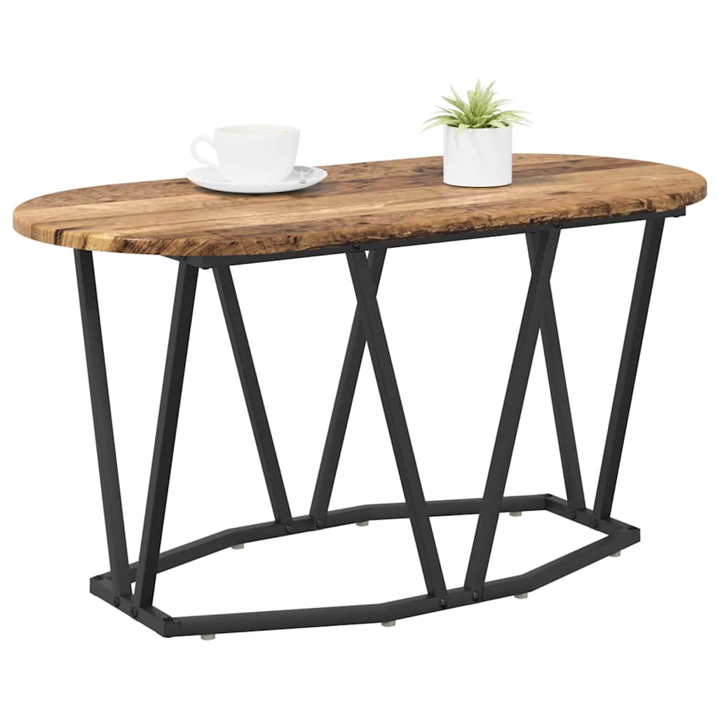 vidaXL Stolik kawowy Stare drewno 80 x 40 x 40.5 cm