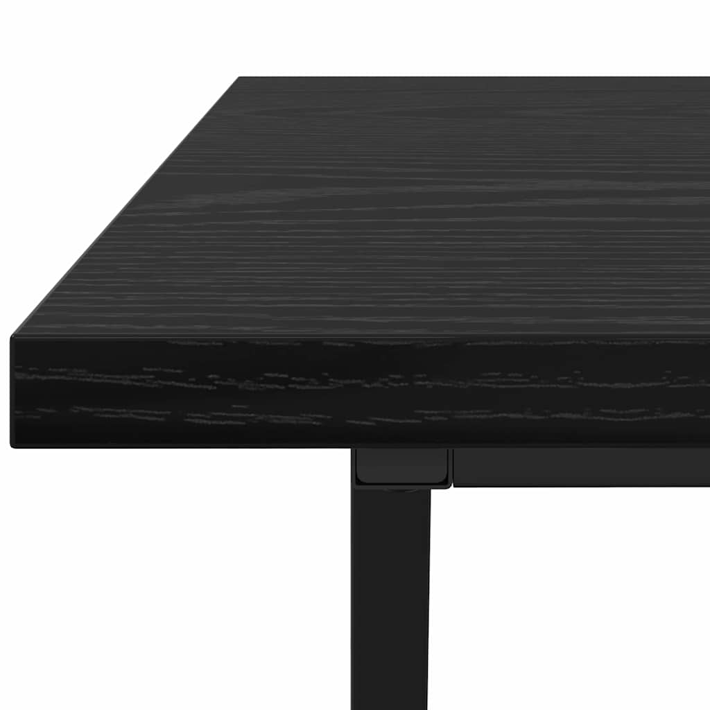 vidaXL Stolik kawowy Czarny Dąb 100 x 50 x 40 cm
