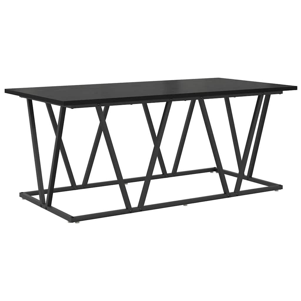 vidaXL Stolik kawowy Czarny Dąb 100 x 50 x 40 cm