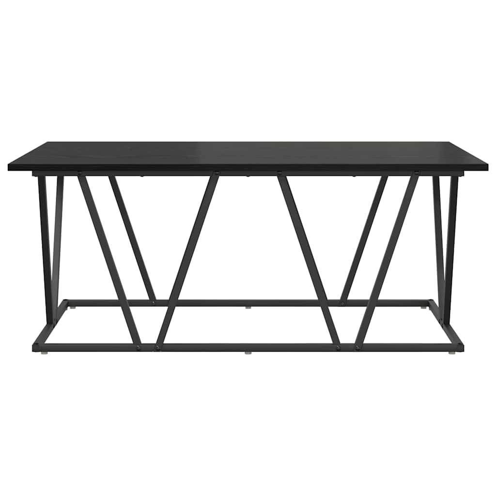 vidaXL Stolik kawowy Czarny Dąb 100 x 50 x 40 cm