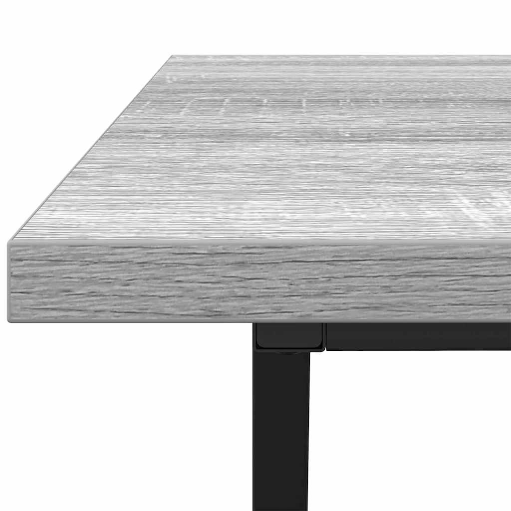 vidaXL Stolik kawowy Szary 100 x 50 x 40 cm