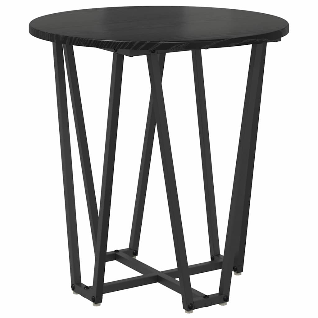 vidaXL Zestaw stolików bocznych 2 pcs Czarny Dąb