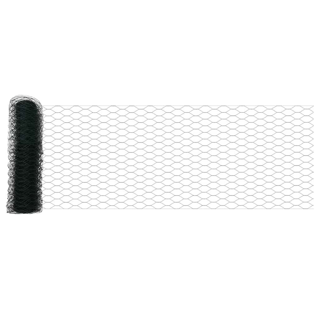 vidaXL Ogrodzenie spawane do mocowania w gruncie 10 x 0,8 m (S x W)