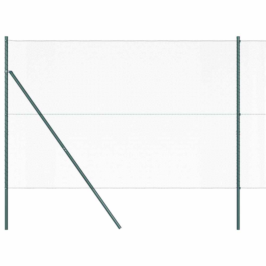 vidaXL Ogrodzenie spawane do mocowania w gruncie 10 x 1,6 m (S x W)