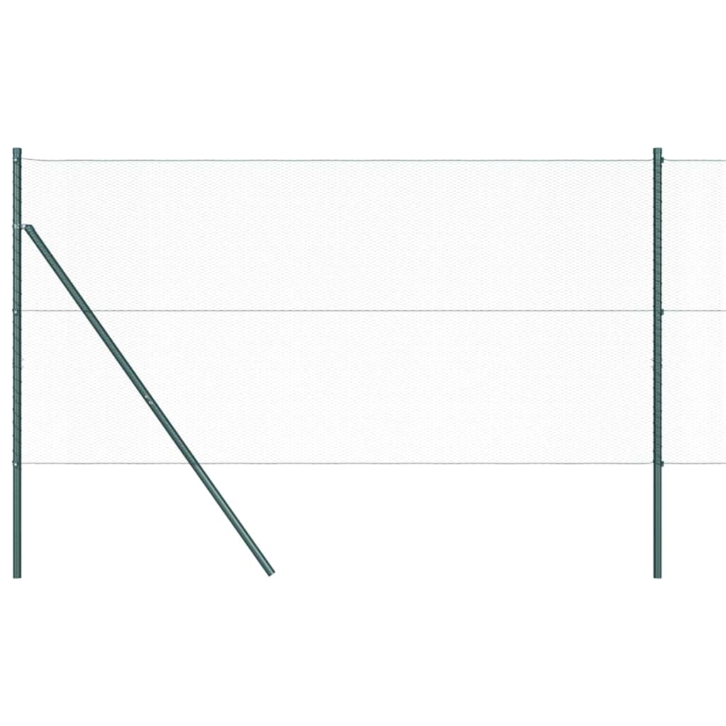vidaXL Ogrodzenie spawane do mocowania w gruncie 25 x 1 m (S x W)