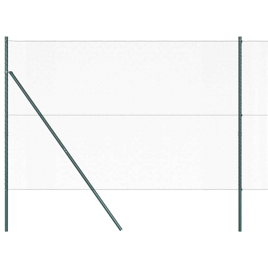 vidaXL Ogrodzenie spawane do mocowania w gruncie 25 x 1,6 m (S x W)