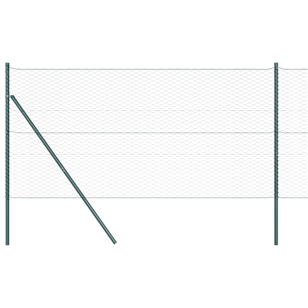 vidaXL Ogrodzenie spawane do mocowania w gruncie 100 x 1,4 m (S x W)
