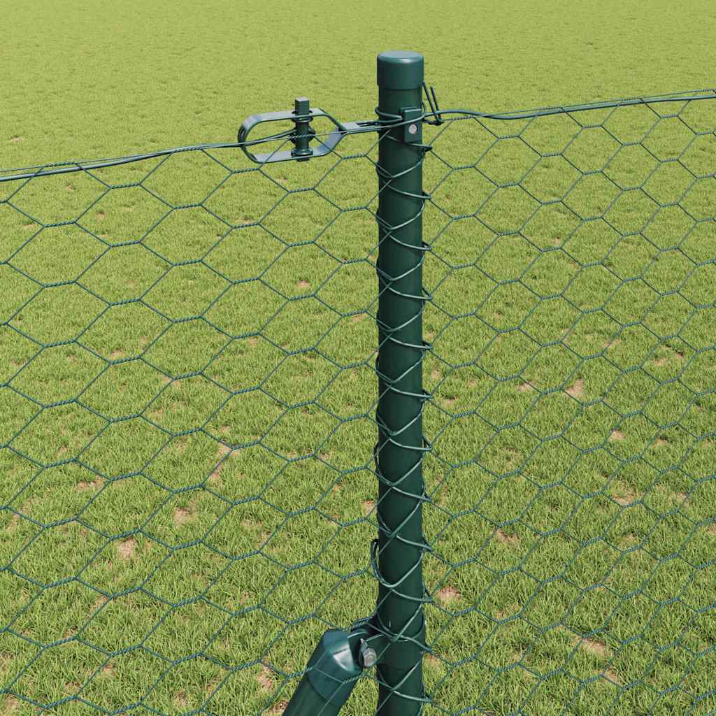 vidaXL Ogrodzenie spawane do mocowania w gruncie 100 x 1,6 m (S x W)
