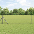 vidaXL Ogrodzenie spawane do mocowania w gruncie 10 x 0,6 m (S x W)