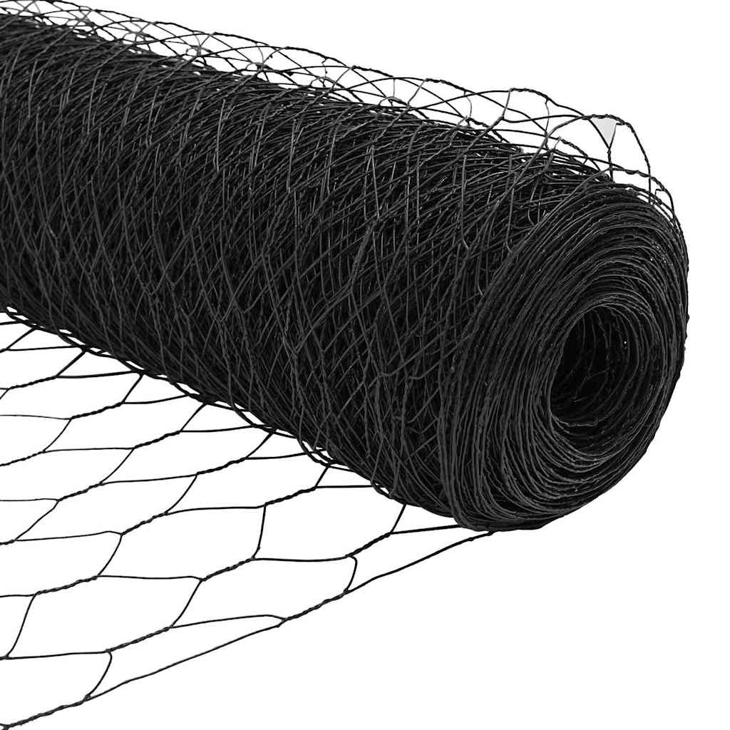 vidaXL Ogrodzenie spawane do mocowania w gruncie 10 x 0,8 m (S x W)