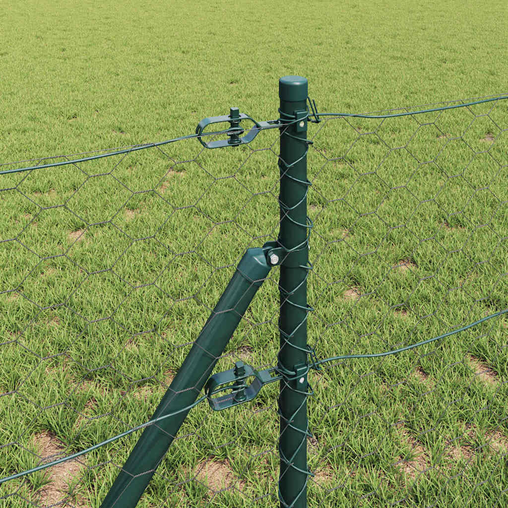 vidaXL Ogrodzenie spawane do mocowania w gruncie 50 x 0,6 m (S x W)