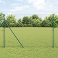 vidaXL Ogrodzenie spawane do mocowania w gruncie 50 x 1,5 m (S x W)