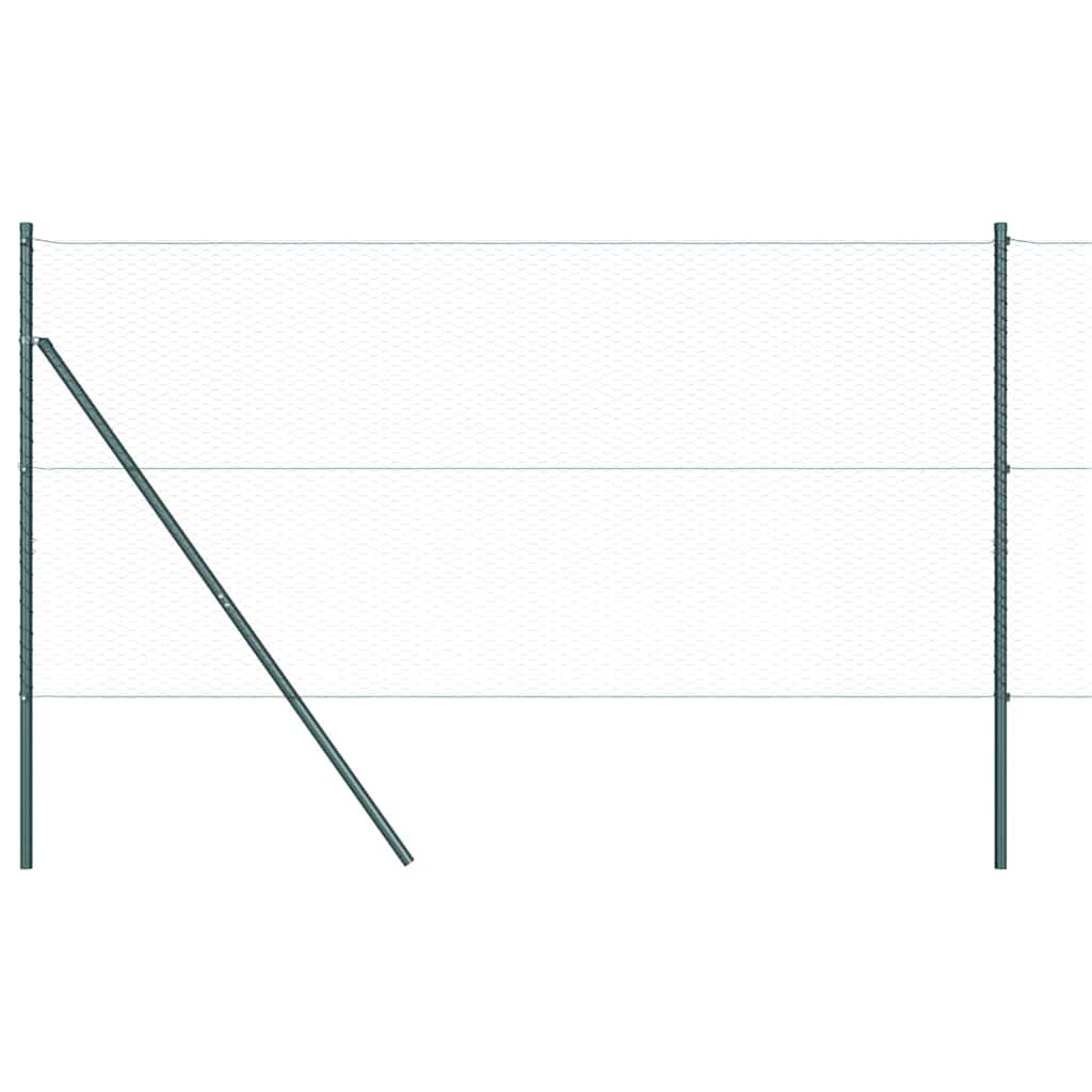 vidaXL Ogrodzenie spawane do mocowania w gruncie 100 x 1,4 m (S x W)