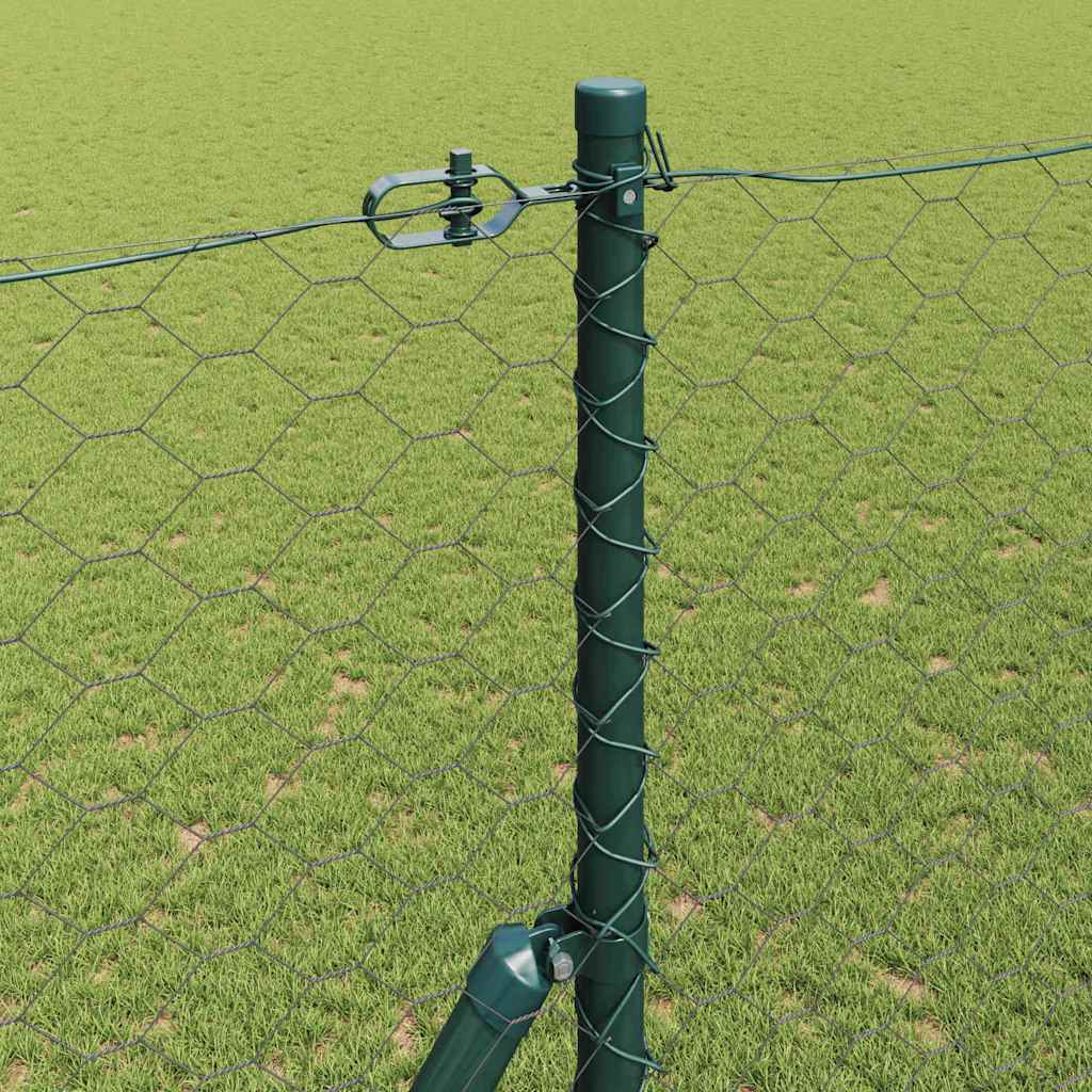 vidaXL Ogrodzenie spawane do mocowania w gruncie 100 x 1,6 m (S x W)