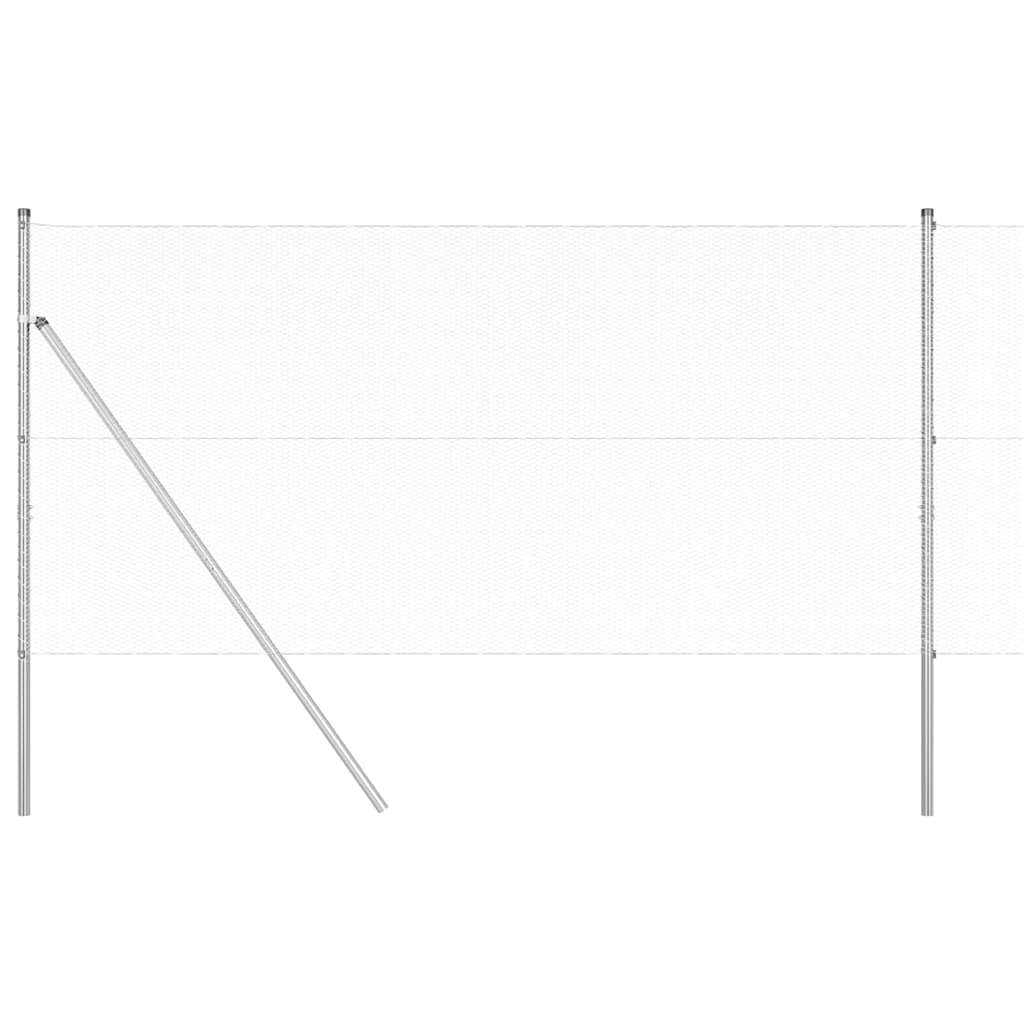 vidaXL Ogrodzenie spawane do mocowania w gruncie 10 x 1,4 m (S x W)