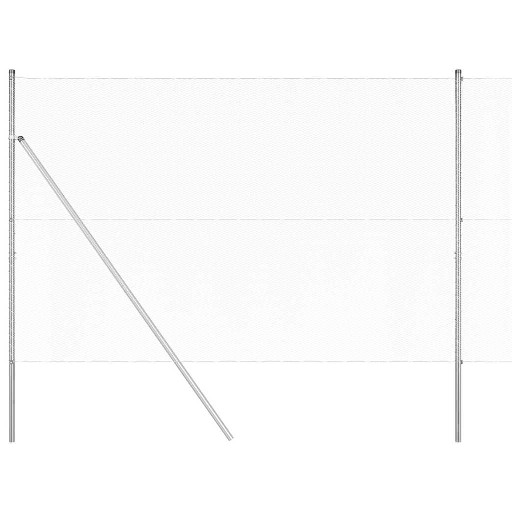 vidaXL Ogrodzenie spawane do mocowania w gruncie 25 x 1,6 m (S x W)