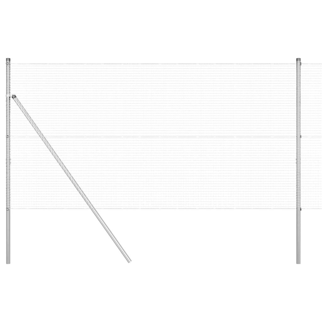 vidaXL Ogrodzenie spawane do mocowania w gruncie 10 x 1,2 m (S x W)