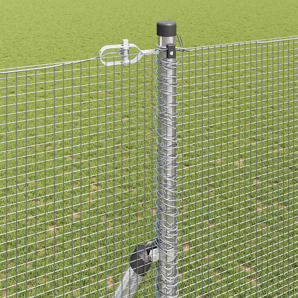 vidaXL Ogrodzenie spawane do mocowania w gruncie 25 x 1,6 m (S x W)