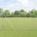 vidaXL Ogrodzenie spawane do mocowania w gruncie 50 x 1,5 m (S x W)