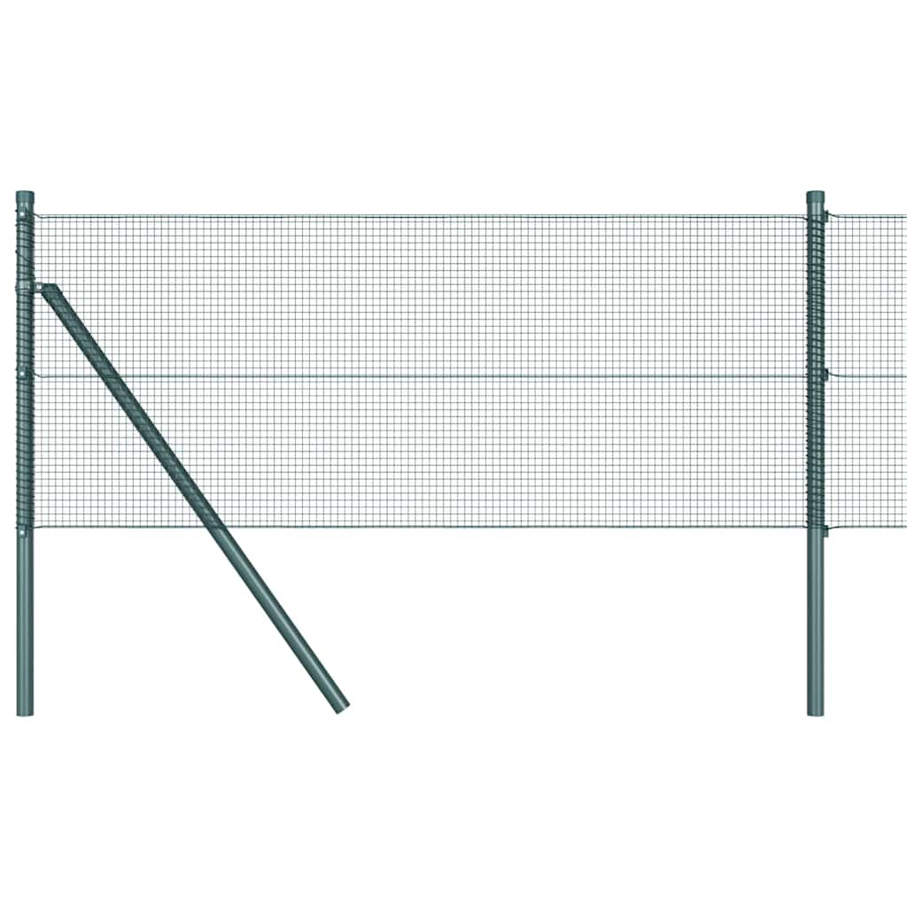 vidaXL Ogrodzenie spawane do mocowania w gruncie 10 x 0,4 m (S x W)