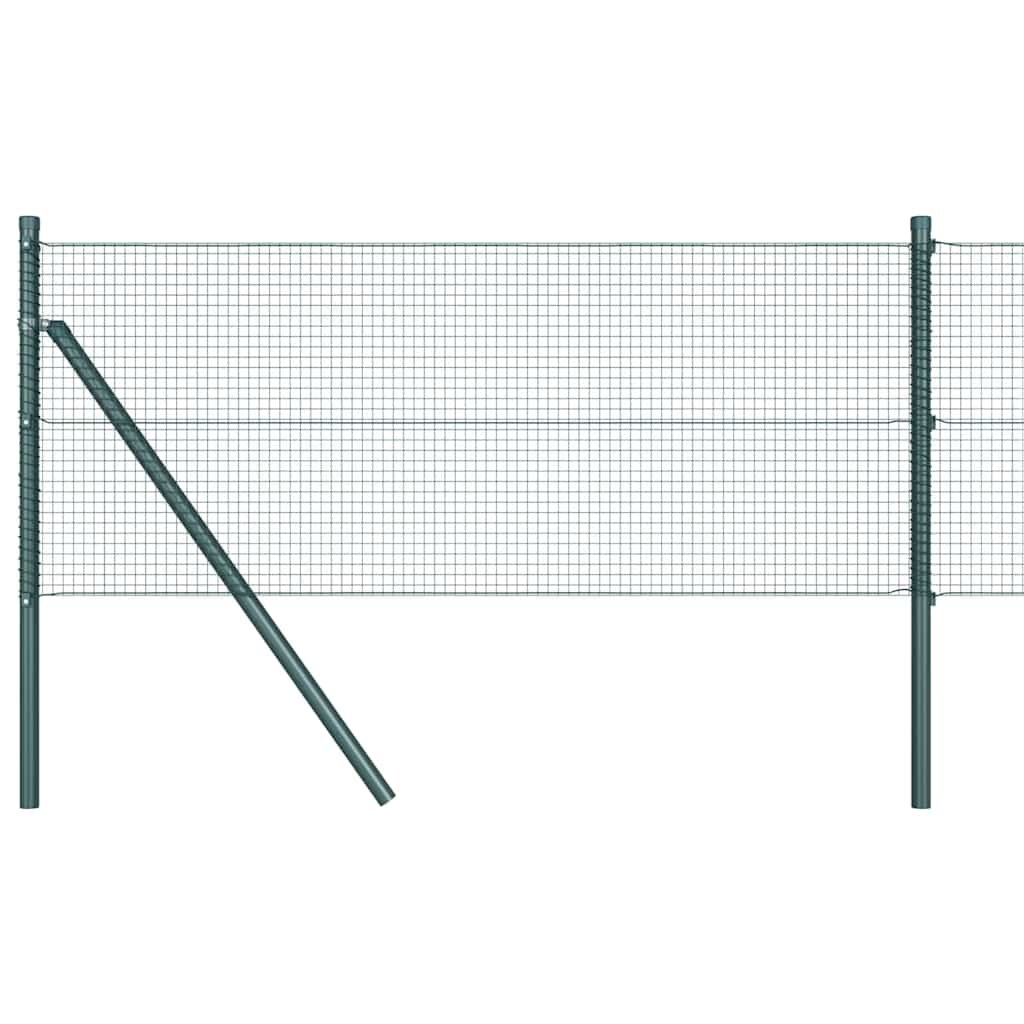 vidaXL Ogrodzenie spawane do mocowania w gruncie 10 x 0,6 m (S x W)