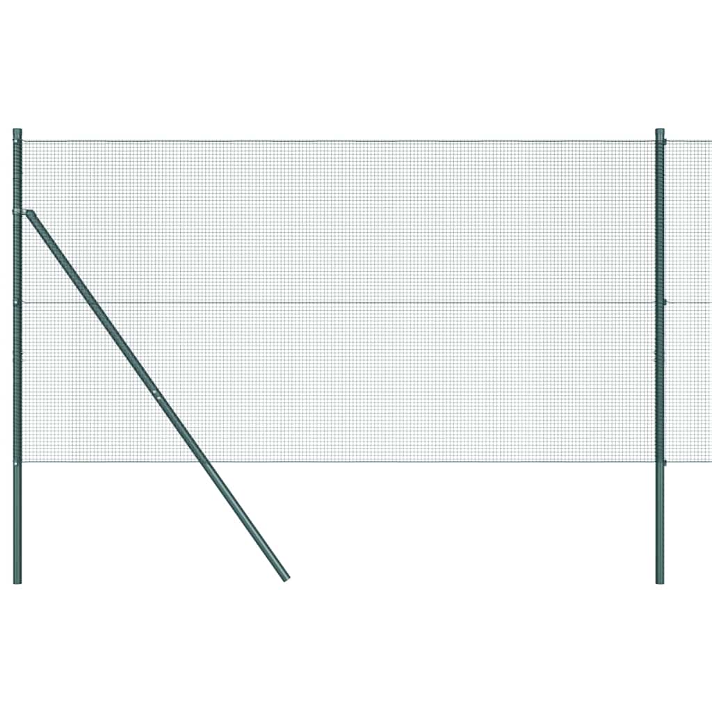 vidaXL Ogrodzenie spawane do mocowania w gruncie 25 x 1,4 m (S x W)