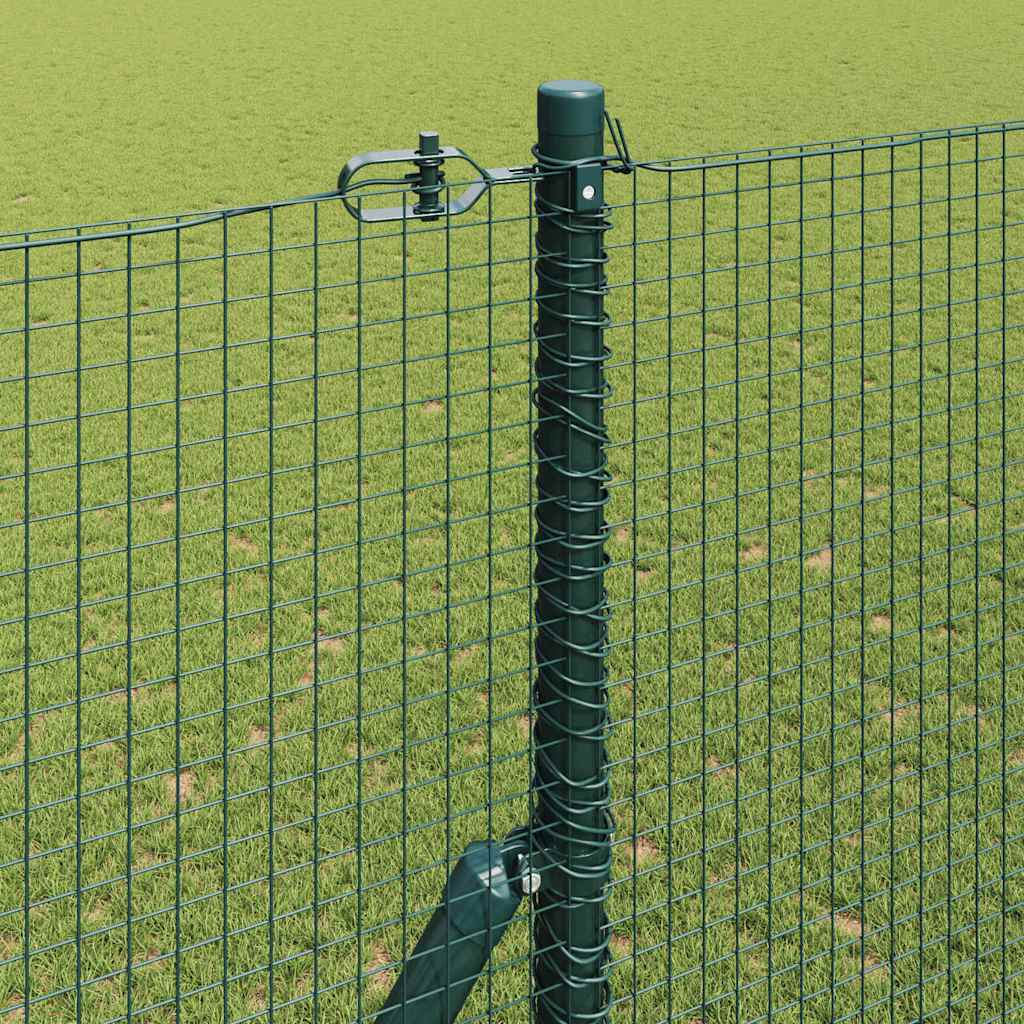 vidaXL Ogrodzenie spawane do mocowania w gruncie 25 x 1,5 m (S x W)