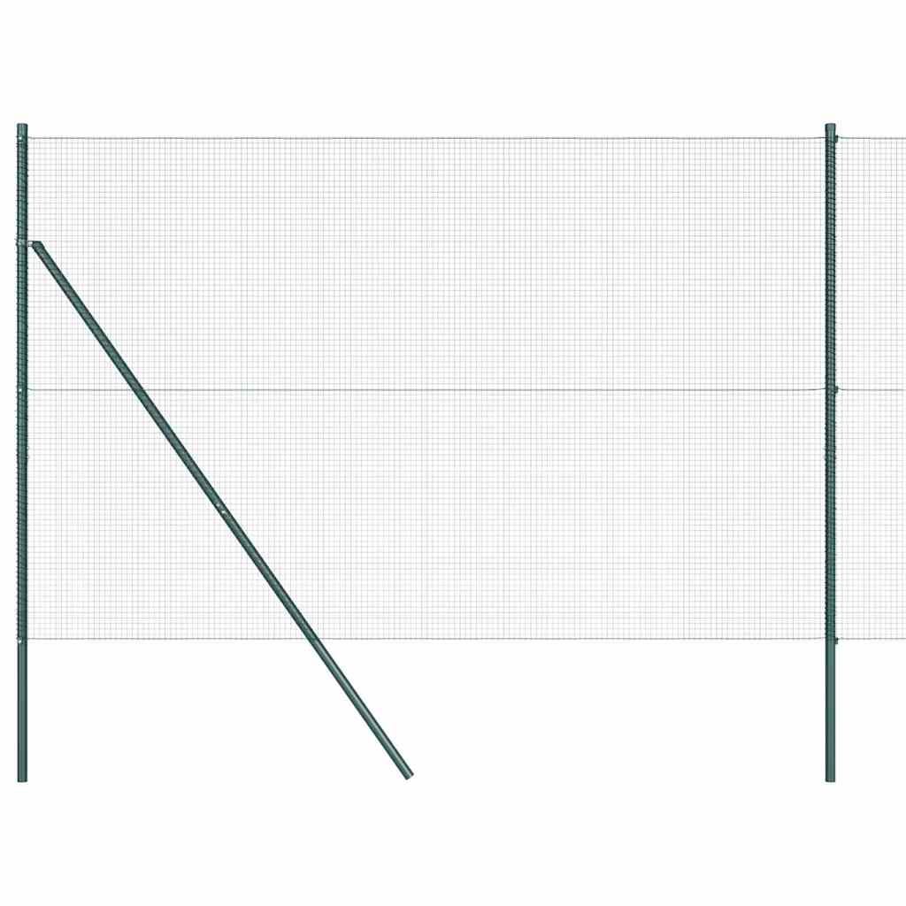 vidaXL Ogrodzenie spawane do mocowania w gruncie 25 x 1,6 m (S x W)