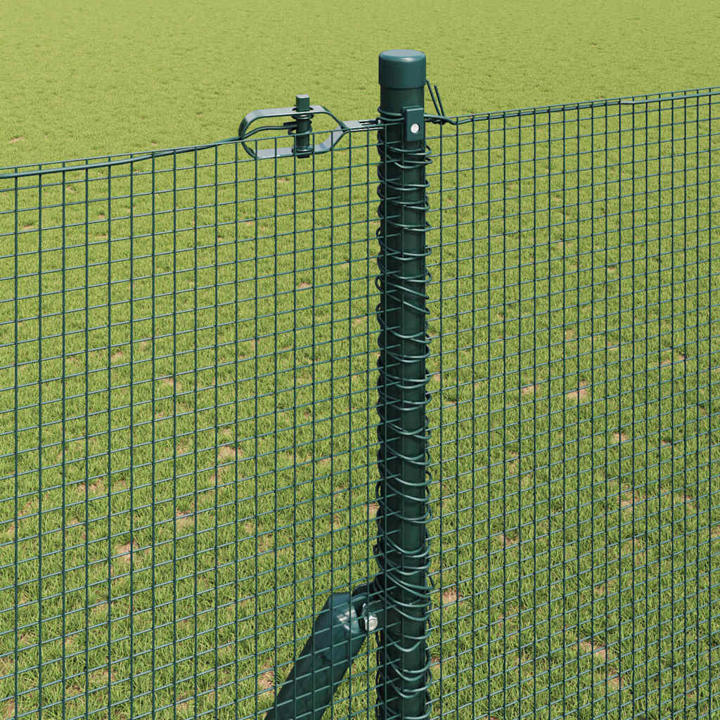 vidaXL Ogrodzenie spawane do mocowania w gruncie 50 x 1,4 m (S x W)