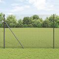 vidaXL Ogrodzenie spawane do mocowania w gruncie 10 x 1,6 m (S x W)