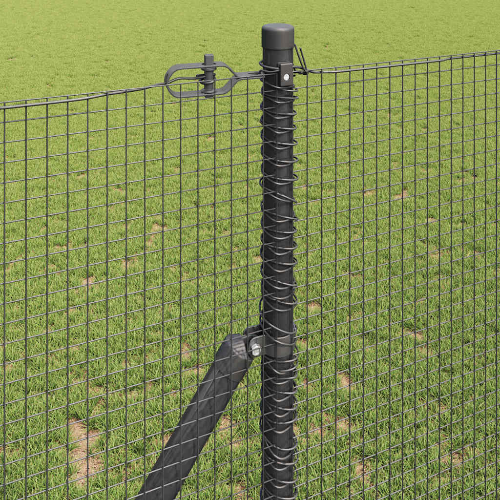 vidaXL Ogrodzenie spawane do mocowania w gruncie 25 x 1,4 m (S x W)