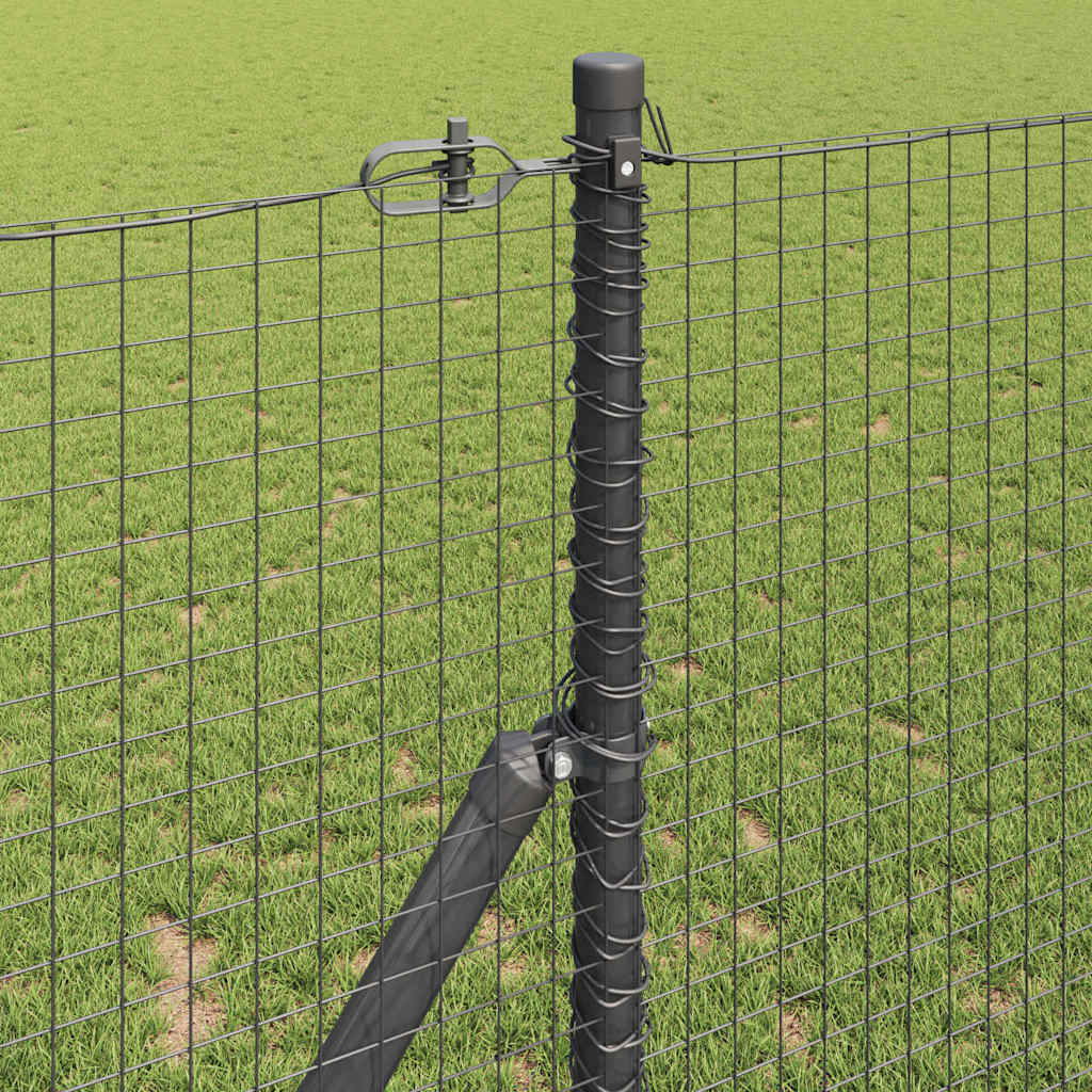vidaXL Ogrodzenie spawane do mocowania w gruncie 25 x 1,4 m (S x W)