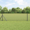 vidaXL Ogrodzenie spawane do mocowania w gruncie 100 x 0,8 m (S x W)