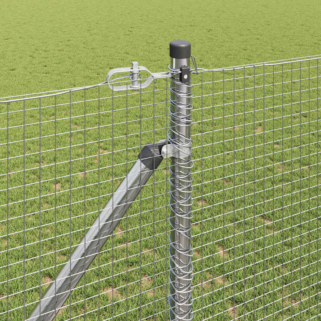 vidaXL Ogrodzenie z drutu spawanego z kolcami 25 x 1,2 m (S x W)