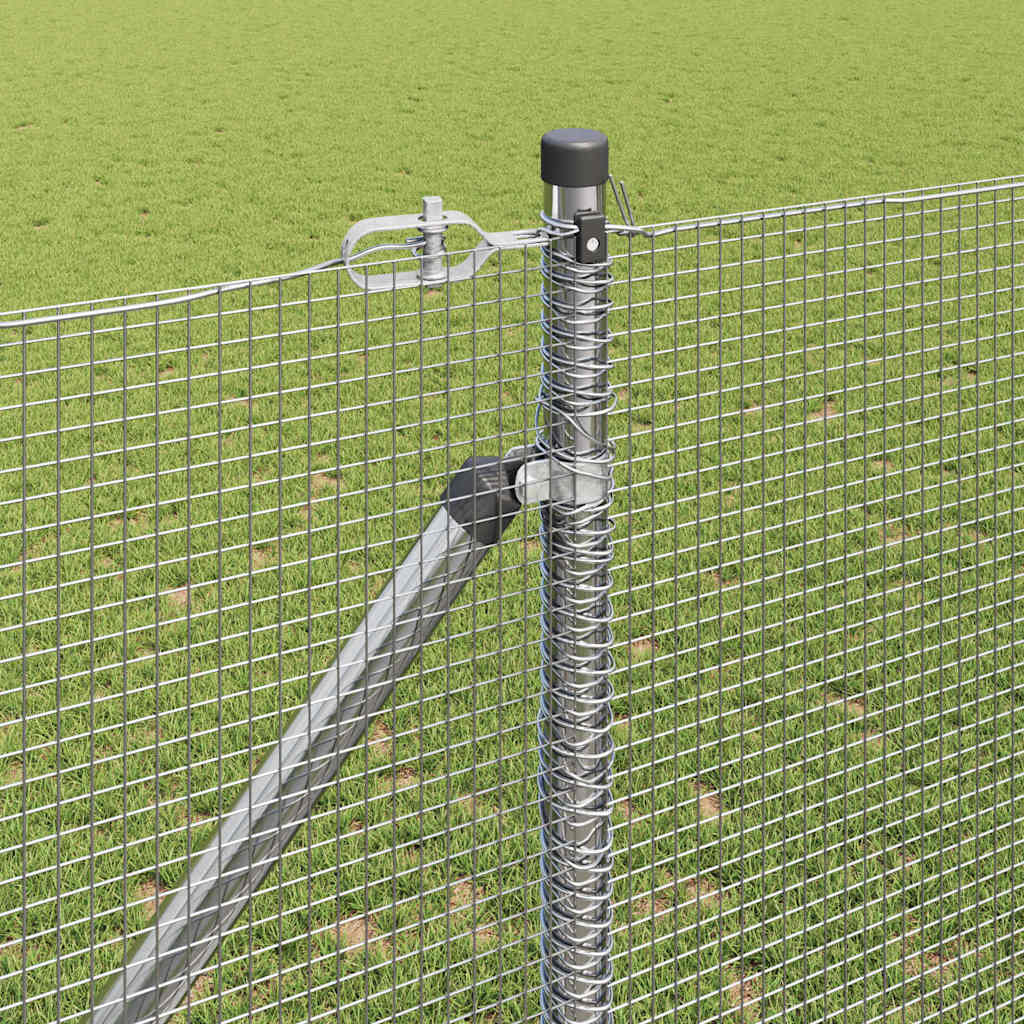 vidaXL Ogrodzenie z drutu spawanego z kolcami 50 x 1,2 m (S x W)