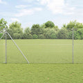 vidaXL Ogrodzenie z drutu spawanego z kolcami 50 x 1,5 m (S x W)