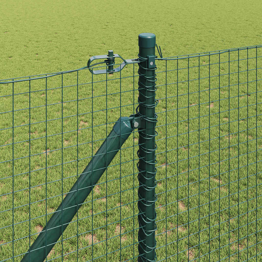 vidaXL Ogrodzenie z drutu spawanego z kolcami 10 x 1 m (S x W)