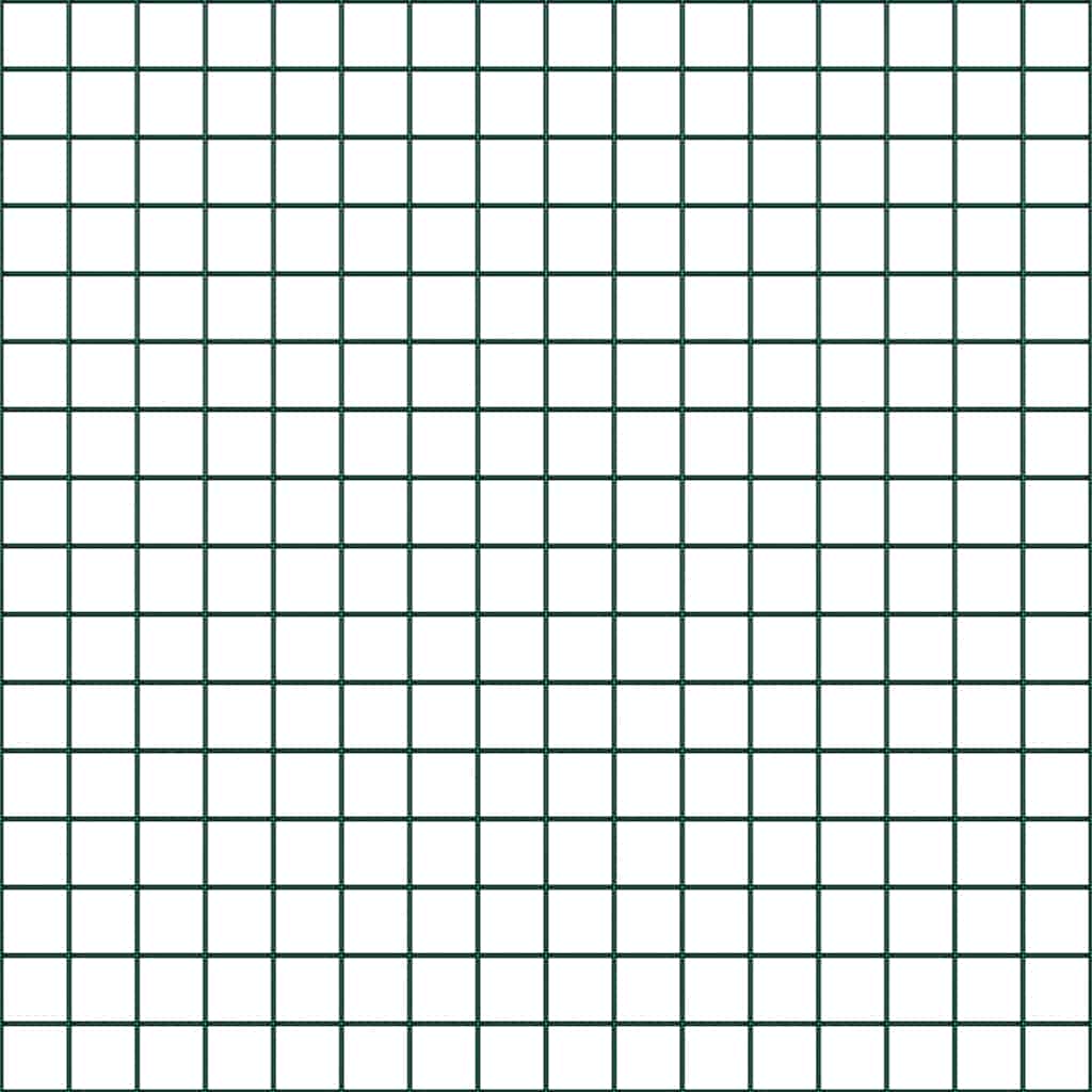 vidaXL Ogrodzenie z drutu spawanego z kolcami 10 x 1,4 m zielony