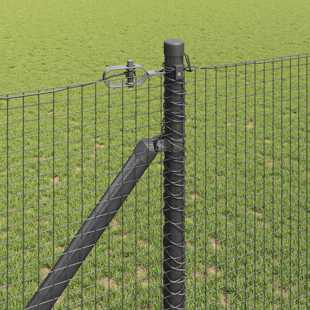 vidaXL Ogrodzenie z drutu spawanego z kolcami 10 x 1,4 m (S x W)